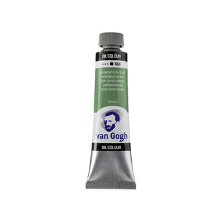 Van Gogh Oil Color Tube, 668 Chromium Oxide Green (40ml)