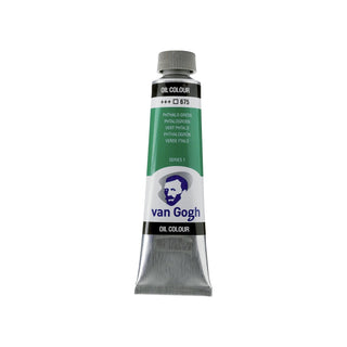 Van Gogh Oil Color Tube, 675 Phthalo Green (40ml)
