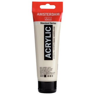 Amsterdam Standard Series Acrylic 120ml, 222 Naples Yellow Light