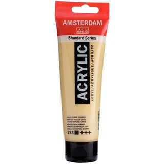 Amsterdam Standard Series Acrylic 120ml, 223 Naples Yellow Deep