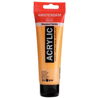 Amsterdam Standard Series Acrylic 120ml, 253 Gold Yellow