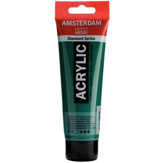 Amsterdam Standard Series Acrylic 120ml, 619 Permanent Green Deep