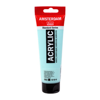 Amsterdam Standard Series Acrylic 120ml, 660 Turquoise Green Light