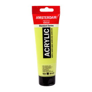 Amsterdam Standard Series Acrylic 120ml, 664 Yellowish Green Light