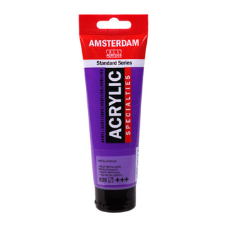 Amsterdam Standard Series Acrylic 120ml, 835 Metallic Violet