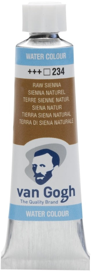Van Gogh Watercolor Tube, Raw Sienna