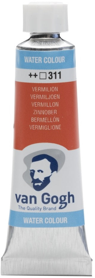 Van Gogh Watercolor Tube, Vermilion