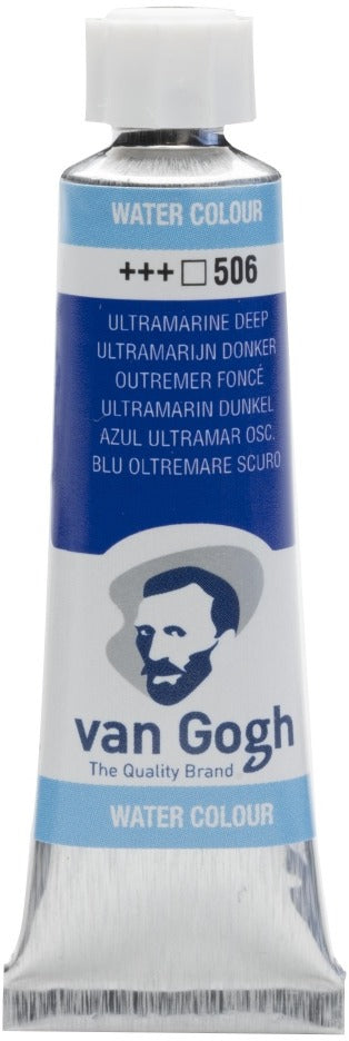 Van Gogh Watercolor Tube, Ultramarine Deep