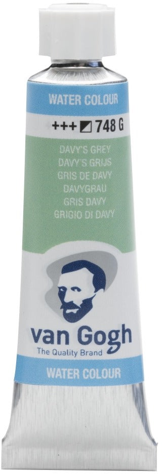 Van Gogh Watercolor Tube, Davy's Grey