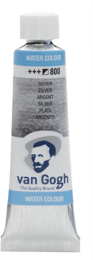 Van Gogh Watercolor Tube, Silver
