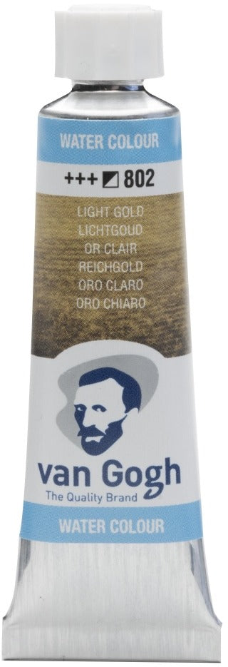 Van Gogh Watercolor Tube, Light Gold
