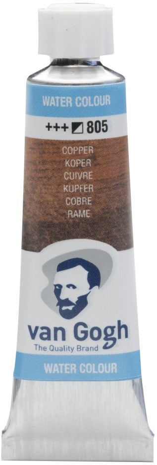 Van Gogh Watercolor Tube, Copper