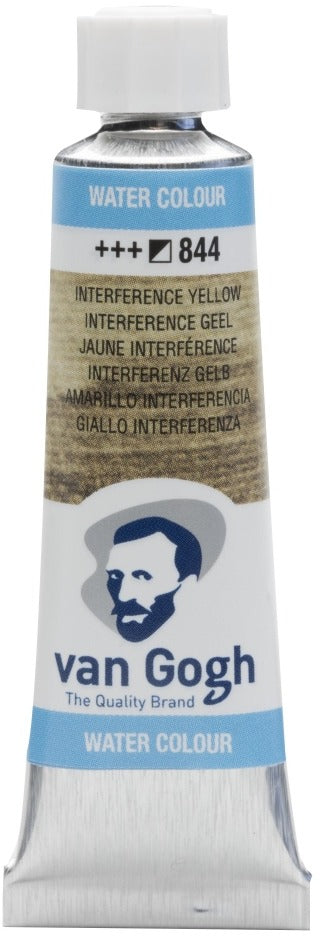 Van Gogh Watercolor Tube, Interference Yellow