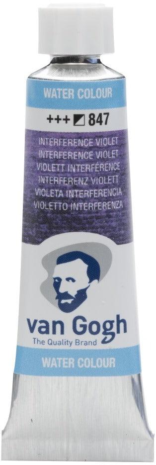 Van Gogh Watercolor Tube, Interference Violet