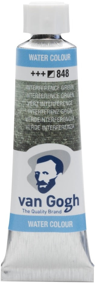Van Gogh Watercolor Tube, Interference Green