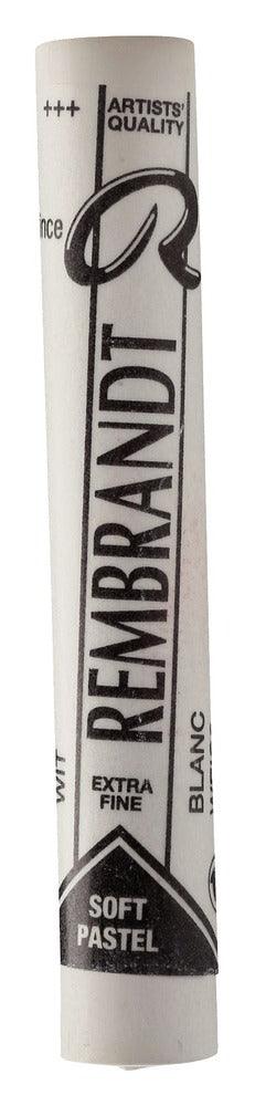Rembrandt Soft Pastel, Full Stick - White (5) (100.5)