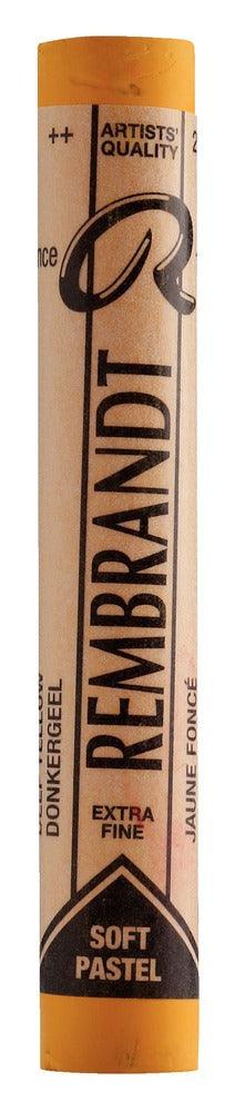Rembrandt Soft Pastel, Full Stick - Deep Yellow (5) (202.5)