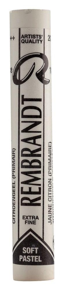 Rembrandt Soft Pastel, Full Stick - Lemon Yellow (12) (205.12)