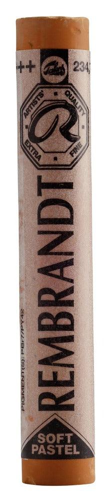 Rembrandt Soft Pastel, Full Stick - Raw Sienna (7) (234.7)