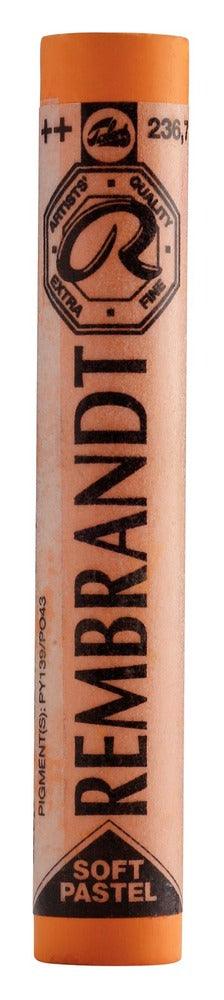 Rembrandt Soft Pastel, Full Stick - Light Orange (7) (236.7)