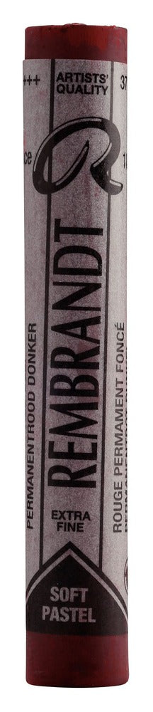 Rembrandt Soft Pastel, Full Stick - Permanent Red Deep (3) (371.3)