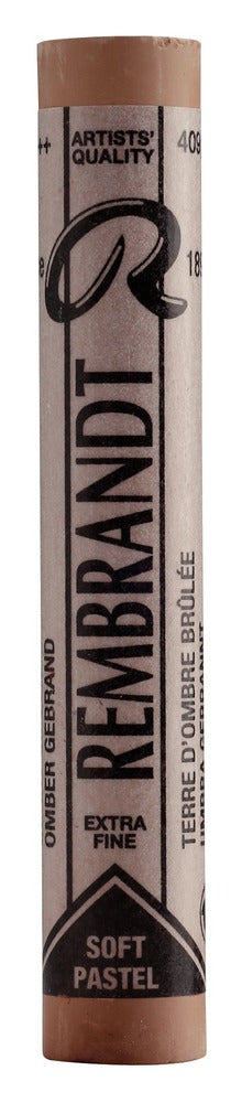 Rembrandt Soft Pastel, Full Stick - Burnt Umber (9) (409.9)
