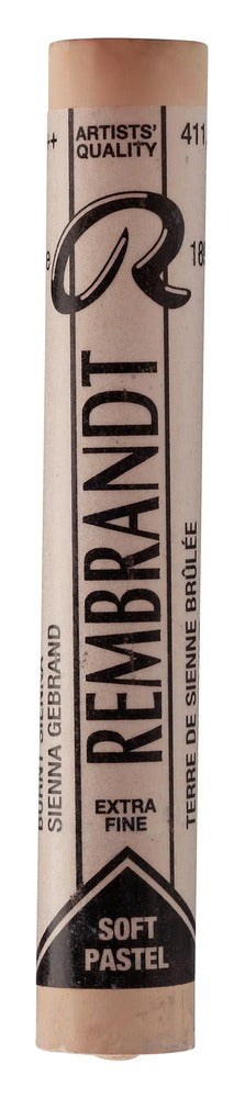 Rembrandt Soft Pastel, Full Stick - Burnt Sienna (10) (411.1)
