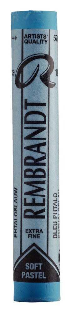 Rembrandt Soft Pastel, Full Stick - Phthalo Blue (7) (570.7)