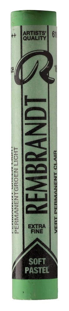 Rembrandt Soft Pastel, Full Stick - Permanent Green Light (8) (618.8)