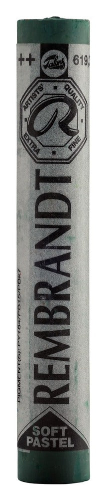 Rembrandt Soft Pastel, Full Stick - Permanent Green Deep (3) (619.3)