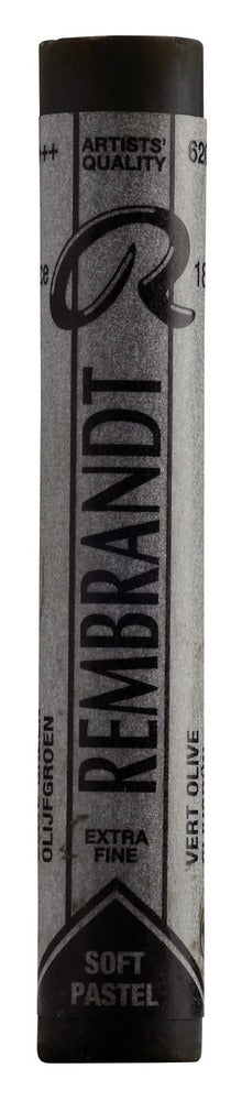 Rembrandt Soft Pastel, Full Stick - Olive Green (2) (620.2)