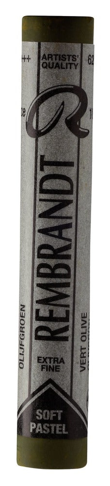 Rembrandt Soft Pastel, Full Stick - Olive Green (5) (620.5)