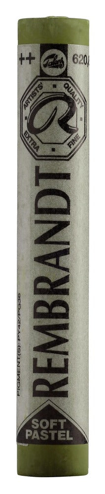 Rembrandt Soft Pastel, Full Stick - Olive Green (8) (620.8)