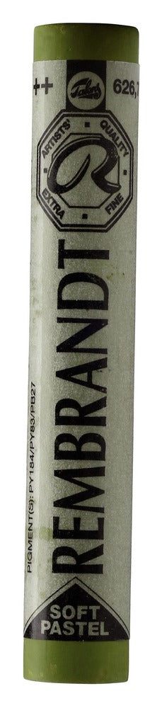 Rembrandt Soft Pastel, Full Stick - Cinnabar Green Light (7) (626.7)