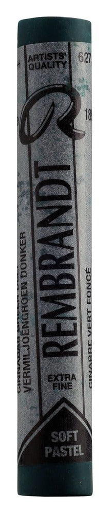 Rembrandt Soft Pastel, Full Stick - Cinnabar Green Deep (5) (627.5)