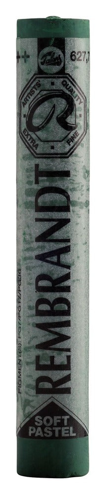 Rembrandt Soft Pastel, Full Stick - Cinnabar Green Deep (7) (627.7)