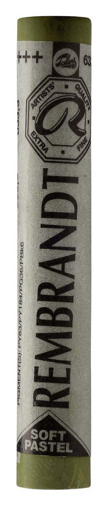 Rembrandt Soft Pastel, Full Stick - Permanent Yellow Green (3) (633.3)
