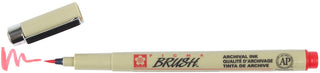 Pigma Brush Pen, Red