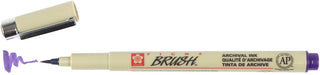 Pigma Brush Pen, Purple