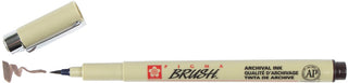 Pigma Brush Pen, Sepia