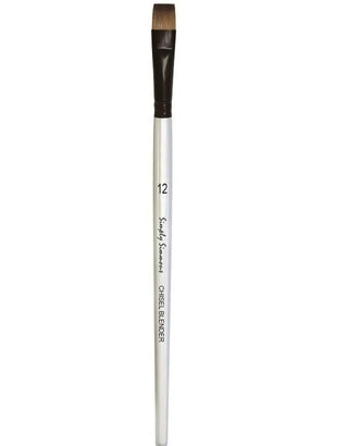 Simply Simmons Short-Handle Brush, Chisel Blender - 12 Princeton Artist Brush Co. vdiue2-zt.myshopify.com