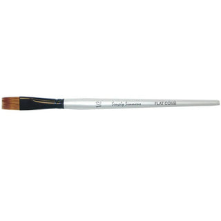 Simply Simmons Short-Handle Brush, Flat Comb - 1/2 Princeton Artist Brush Co. vdiue2-zt.myshopify.com