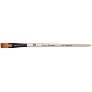 Simply Simmons Short-Handle Brush, Flat Shader - 12 Princeton Artist Brush Co. vdiue2-zt.myshopify.com