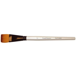 Simply Simmons Short-Handle Brush, Flat Wash - 1 Princeton Artist Brush Co. vdiue2-zt.myshopify.com