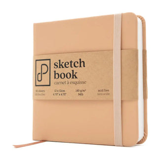Sketch Book, 12cm x 12cm, Desert Sand (White Pages) Prism Studio vdiue2-zt.myshopify.com