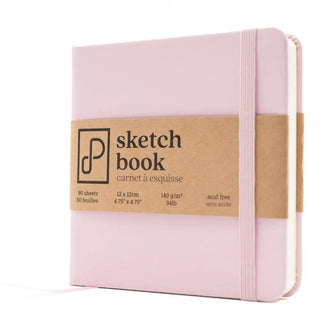 Sketchbook, 12cm x 12cm - Shell Pink Prism Studio vdiue2-zt.myshopify.com