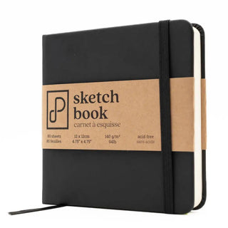 Sketchbook, 12cm x 12cm - Tuxedo Black Prism Studio vdiue2-zt.myshopify.com