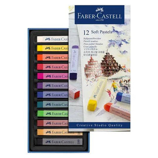 Soft pastels, cardboard wallet of 12 Faber-Castell vdiue2-zt.myshopify.com