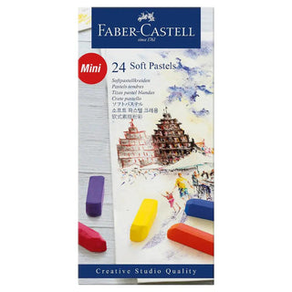Soft pastels, cardboard wallet of 24 Faber-Castell vdiue2-zt.myshopify.com