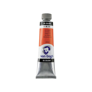 Van Gogh Oil Color Tube, 276 Azo Orange (40ml) Royal Talens vdiue2-zt.myshopify.com